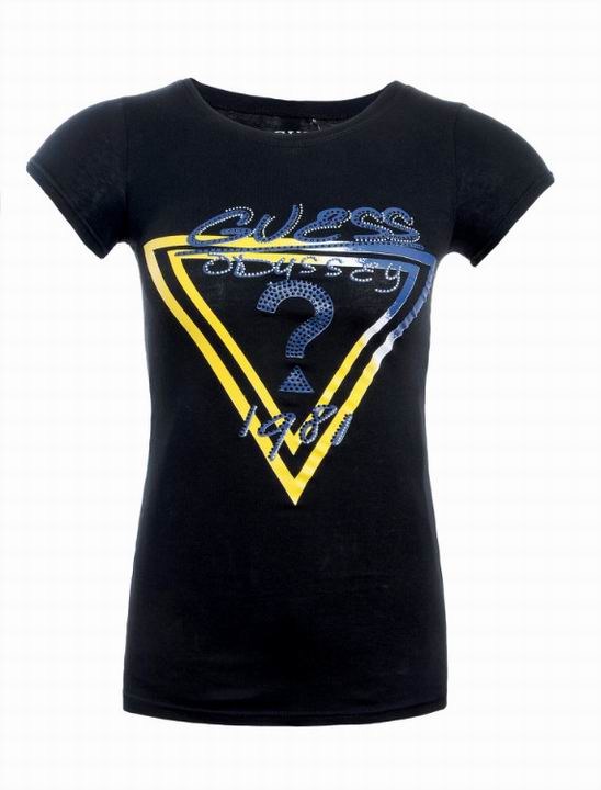 Guess short round collar T woman S-XL-029